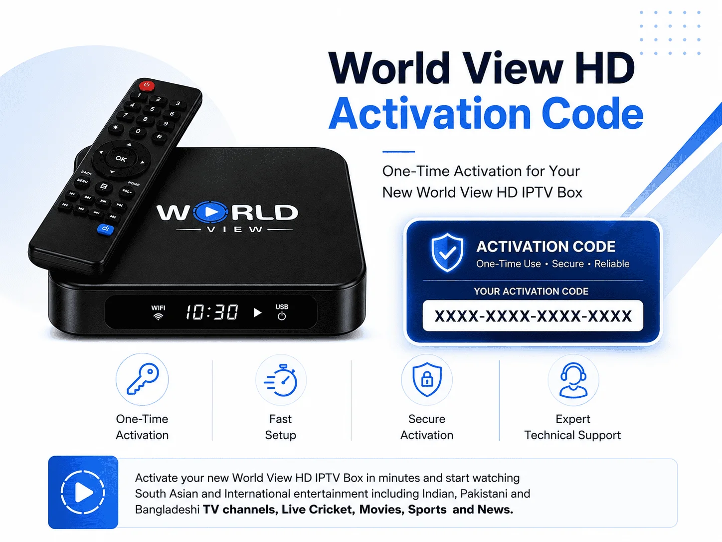 World View HD Activation Code Australia