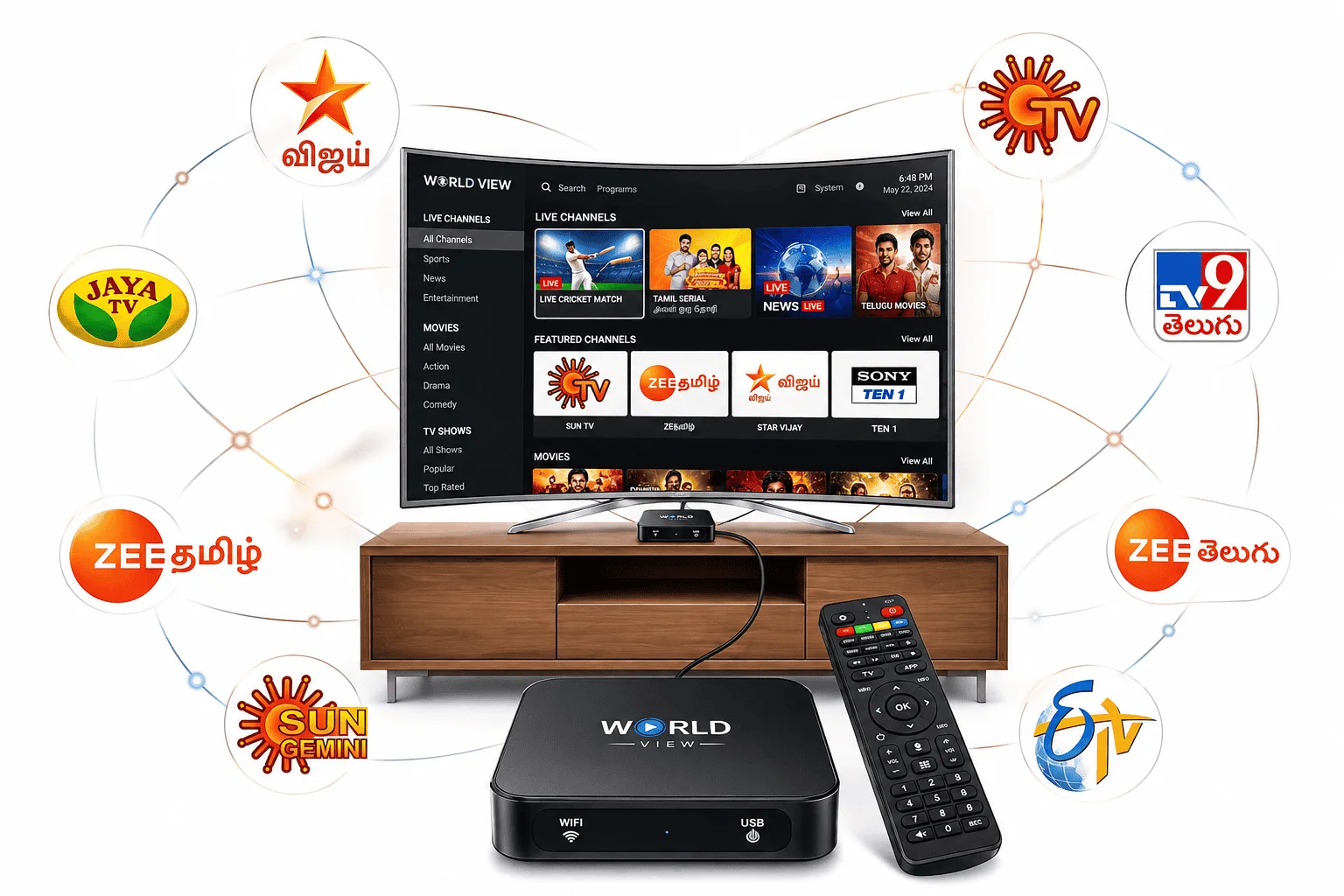 IPTV Tamil and Talugu in Australia