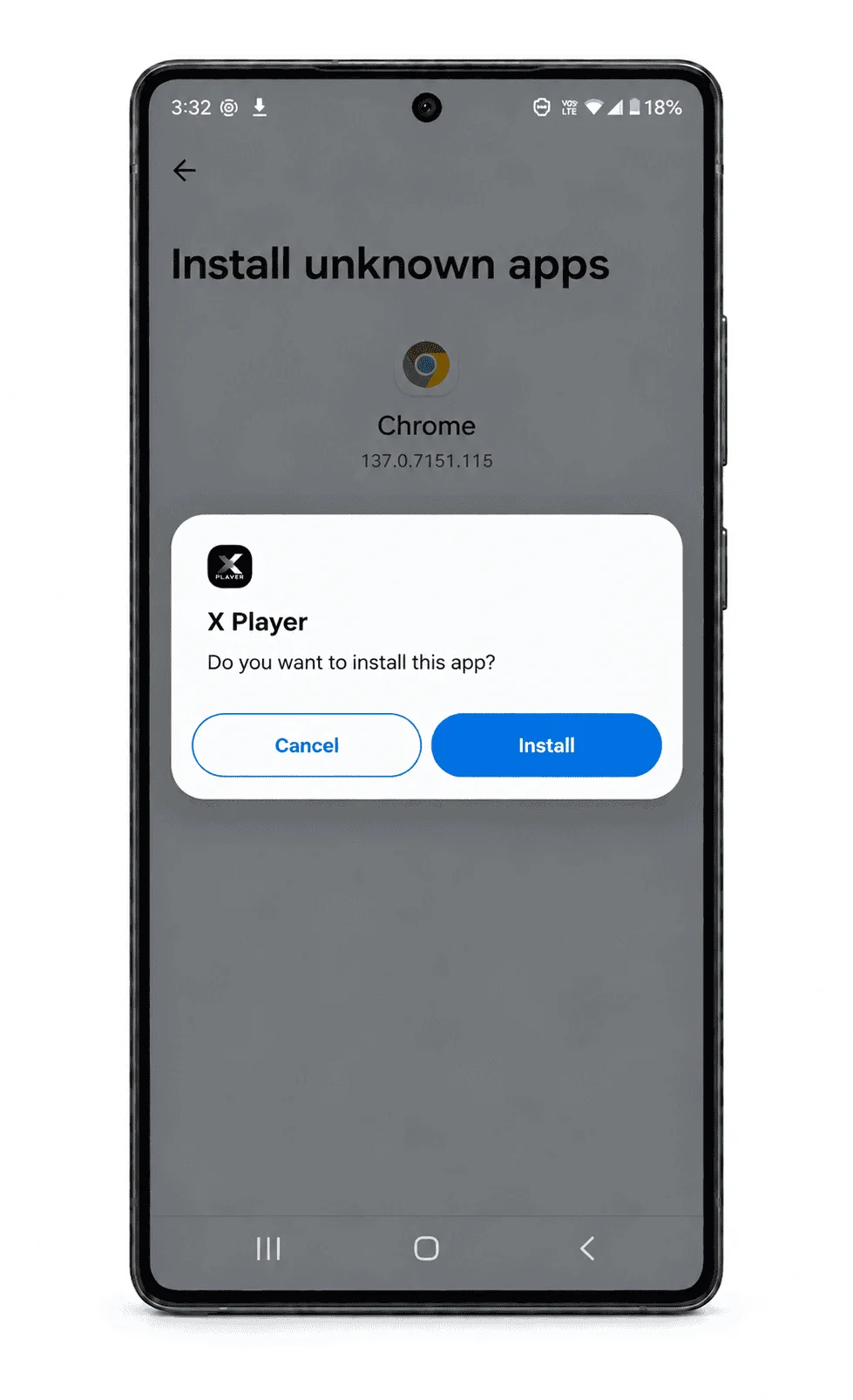 install the app