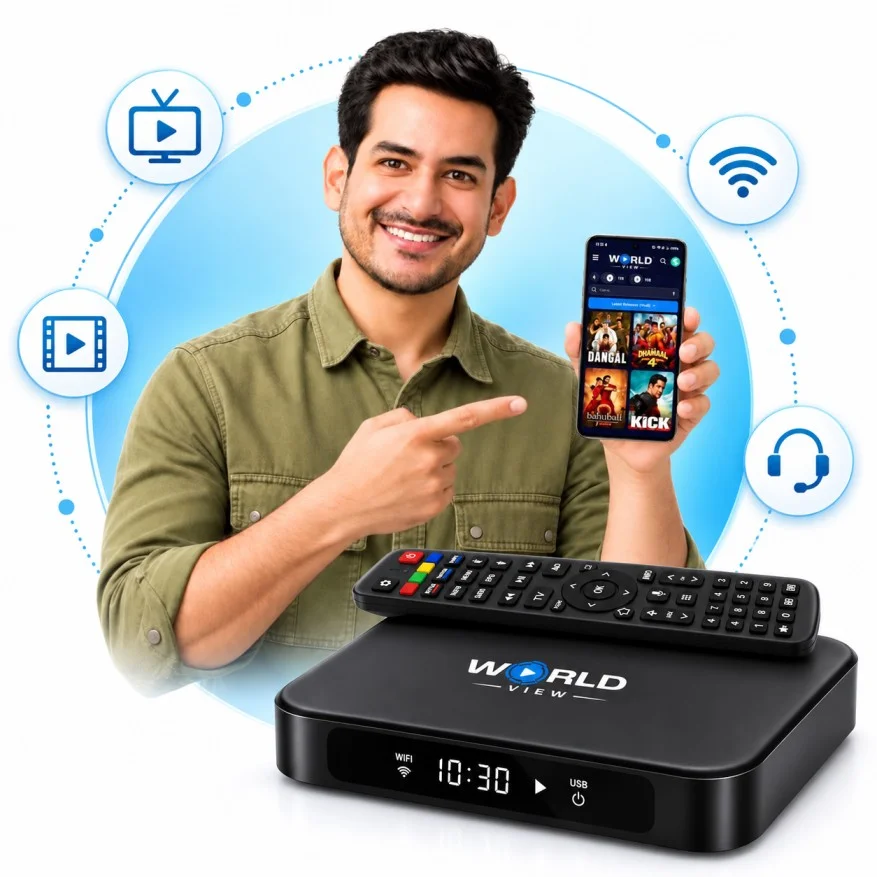 Indian TV box in Melbourne